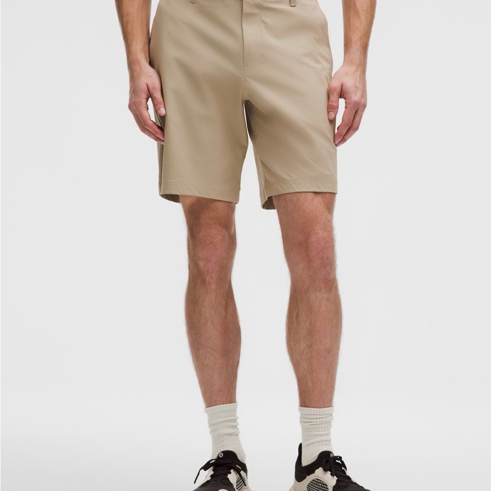 lululemon athletica Stone Gray Chino Shorts